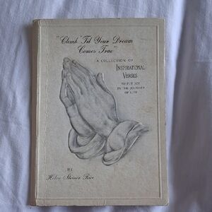 Inspirational Verses Book with Praying Hands Cover